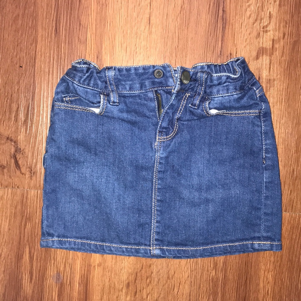 Denim miniskirt